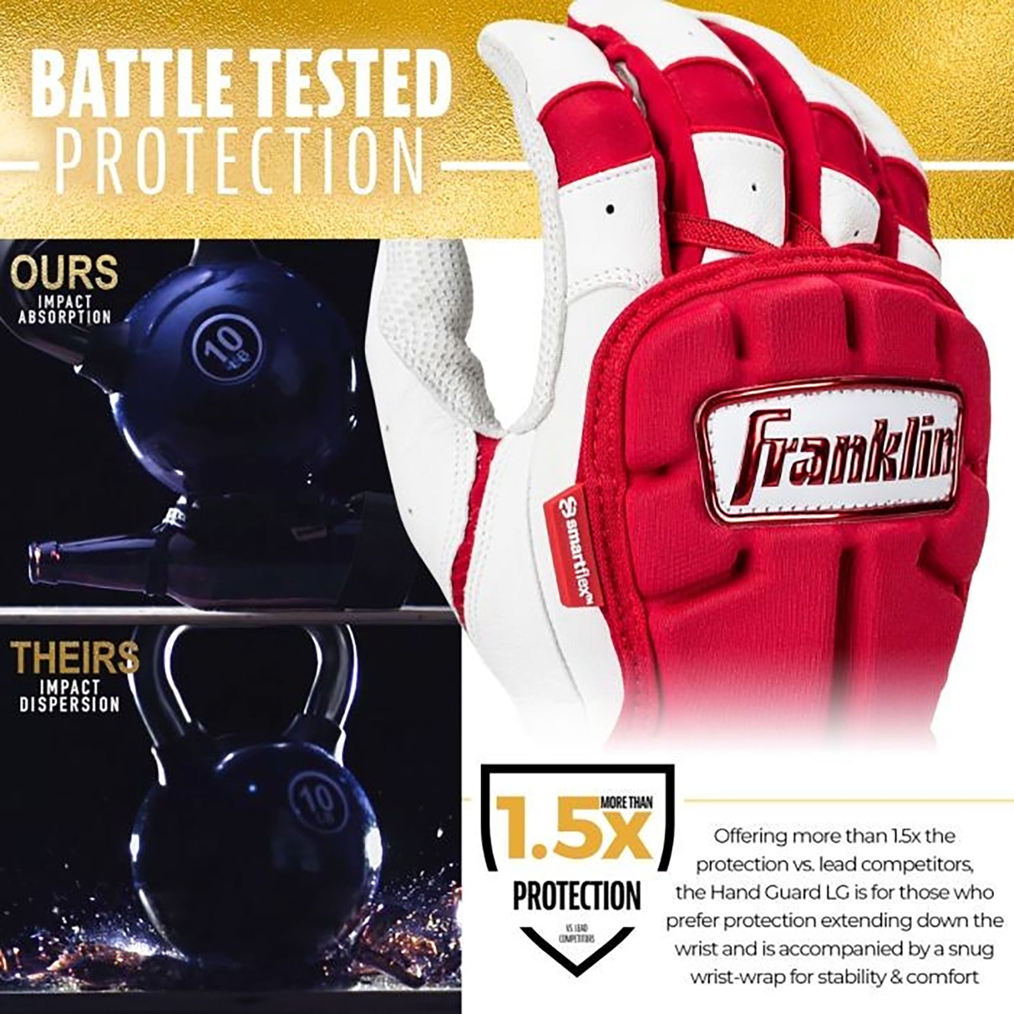 Franklin Adult PRT Protective Hand Guard product image