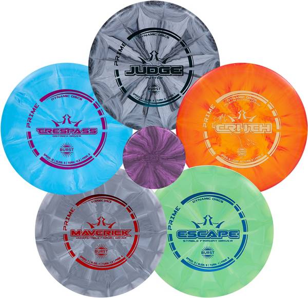 Dynamic Discs Prime Burst 5 Disc Starter Set | Dick's Sporting Goods