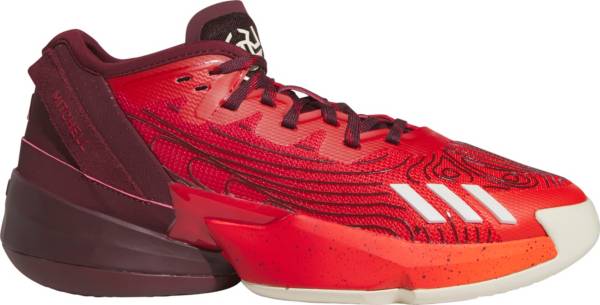 Adidas dame outlet 4 maroon