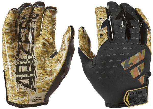 Adidas black and 2024 gold football gloves