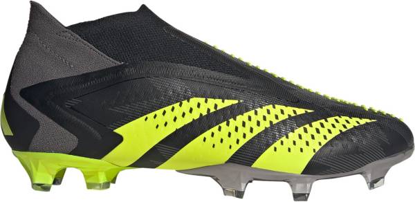 Adidas predator black hot sale and yellow