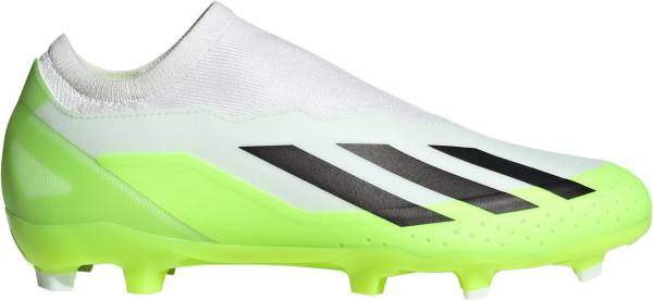 White laceless hotsell soccer cleats