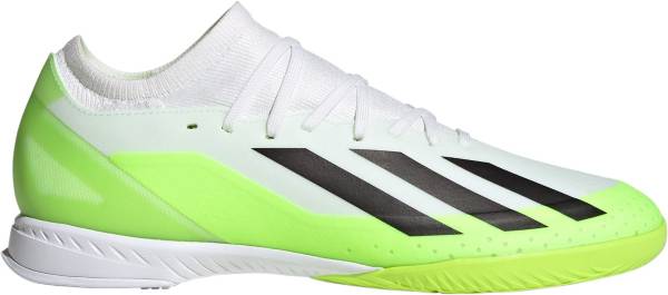 Green indoor hot sale soccer shoes