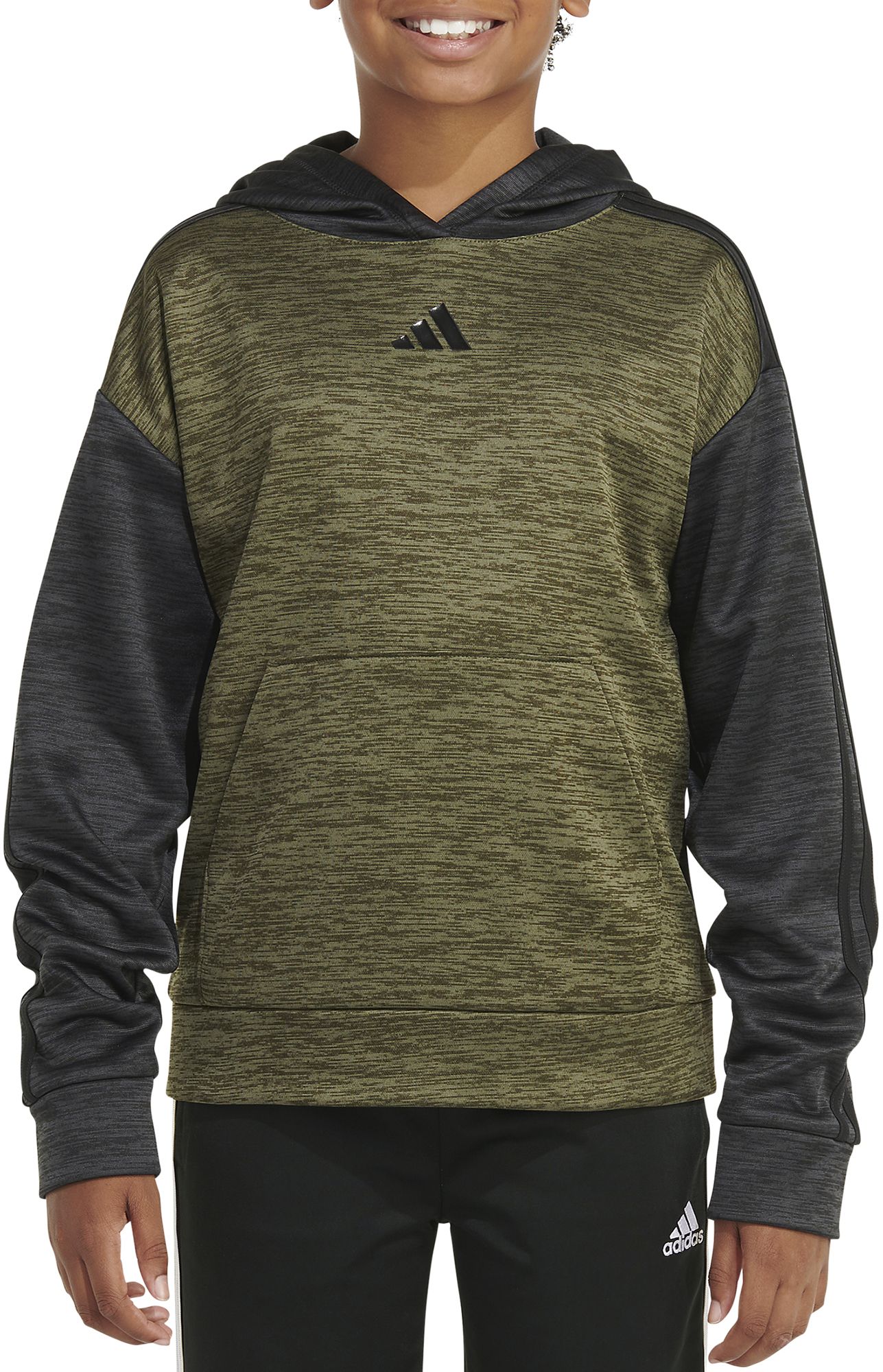 adidas Boys' Game & Go Melange Hoodie product image