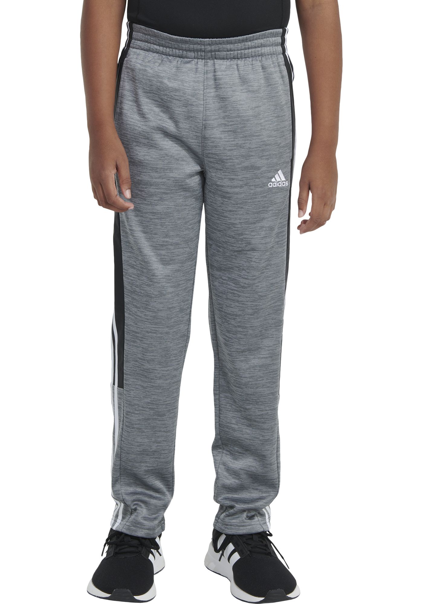 adidas Boys Melange Mix Fleece Pants Dick s Sporting Goods