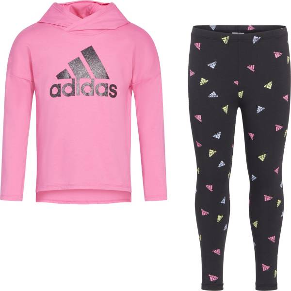 Buy Adidas Logo Print Leggings with Elasticated Waistband