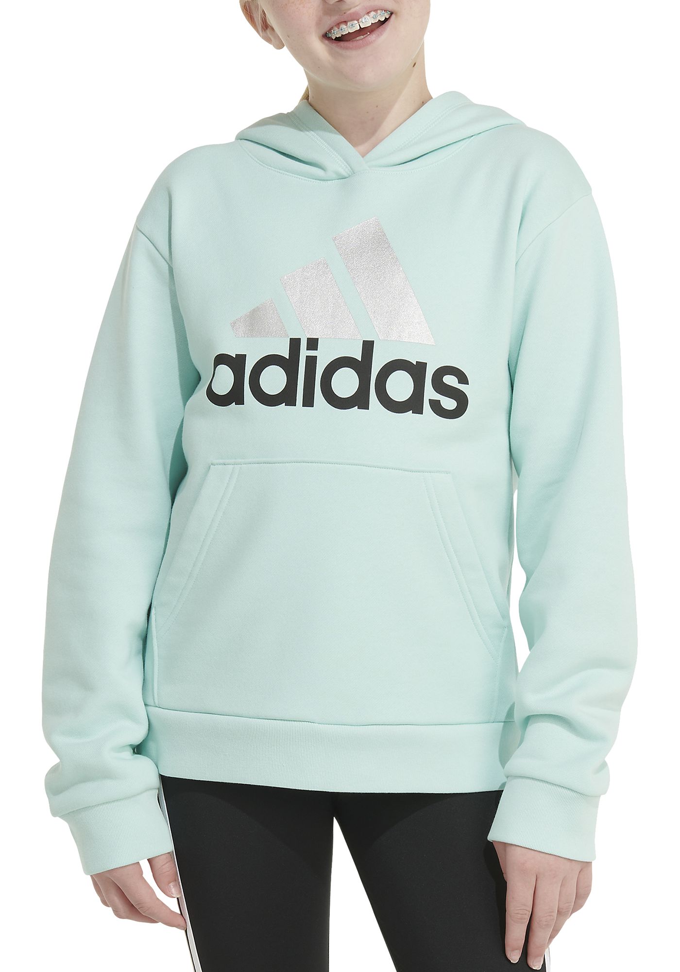 adidas Kids Essential Logo Hoodie Dick s Sporting Goods