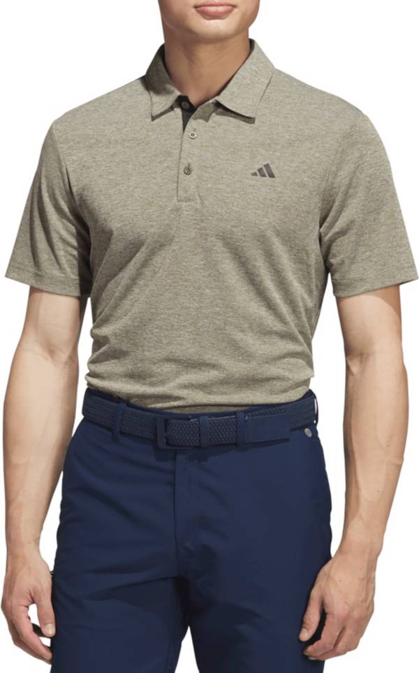 Adidas men's ultimate365 heather golf clearance polo