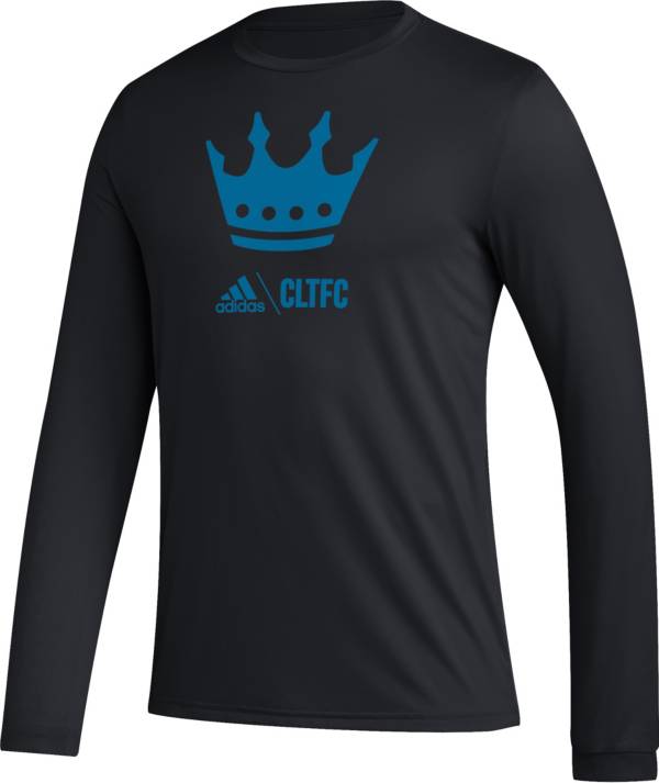 adidas Charlotte FC Icon Black Long Sleeve Shirt product image