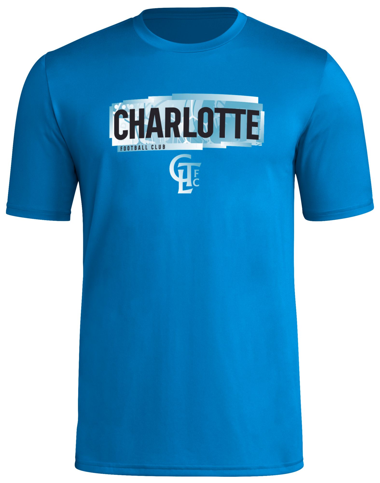 adidas Adult Charlotte FC 2024 Local Blue T-Shirt product image