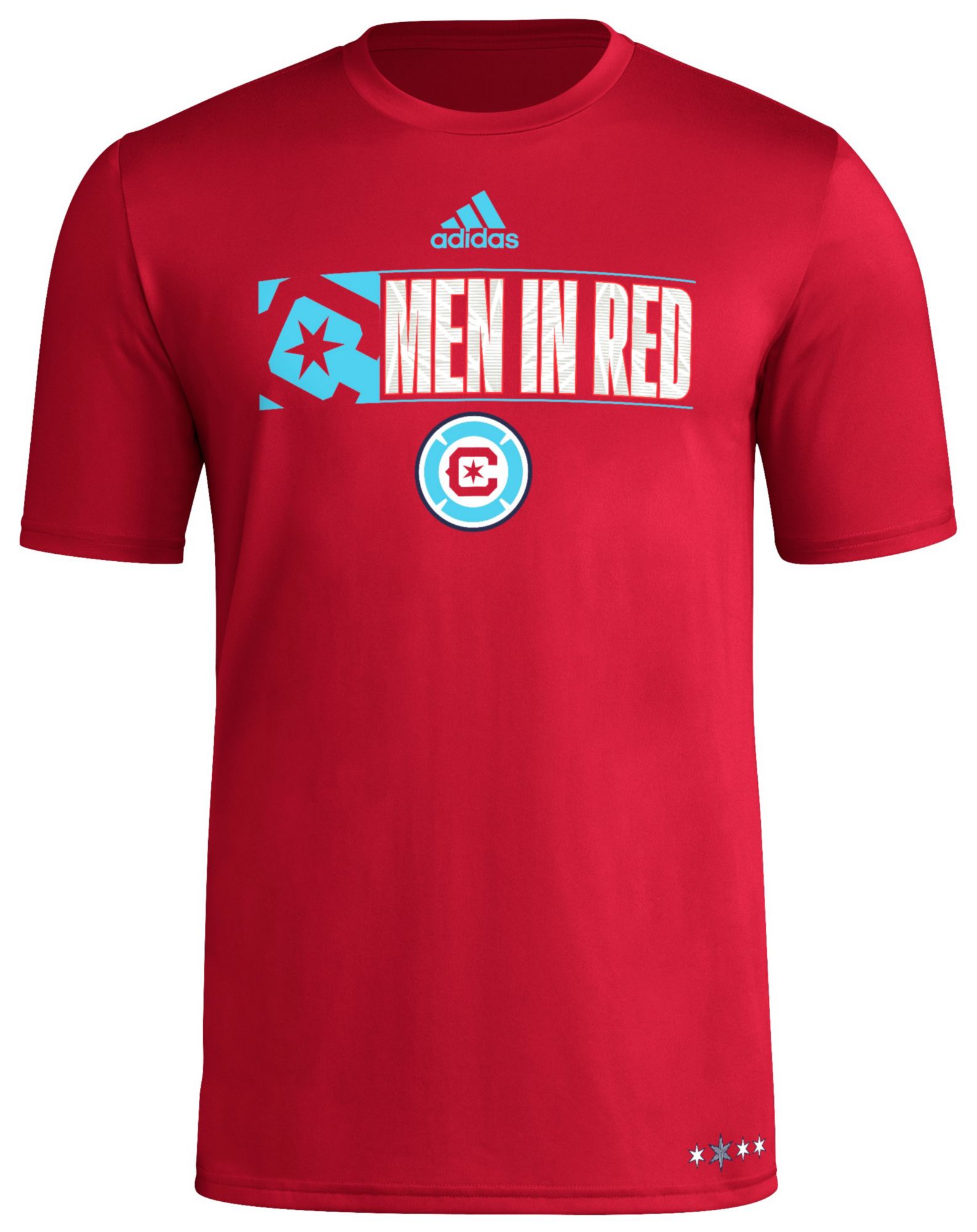 adidas Adult Chicago Fire 2024 Jersey Hook Red T-Shirt product image