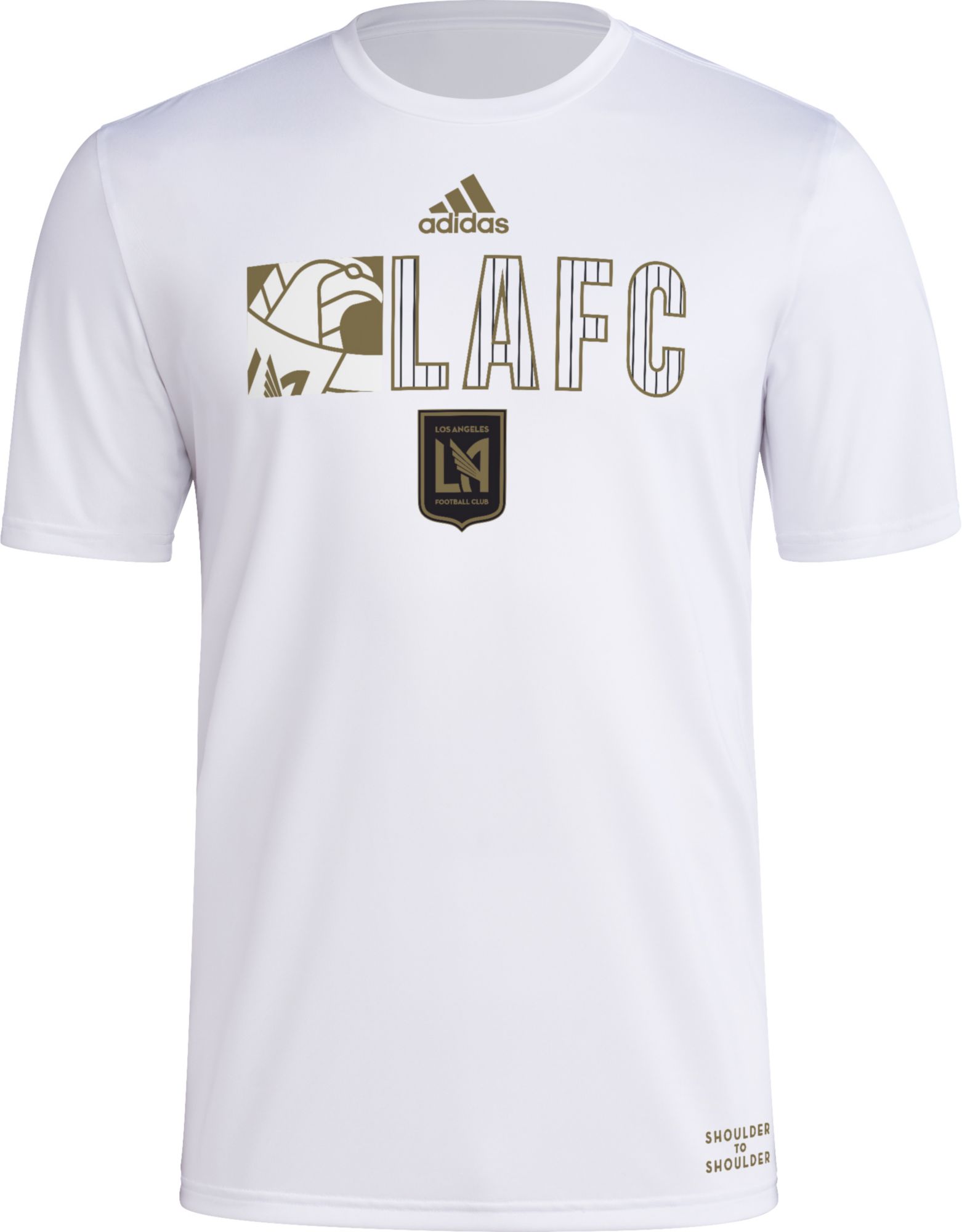 adidas Adult Los Angeles FC 2024 Jersey Hook White T-Shirt product image