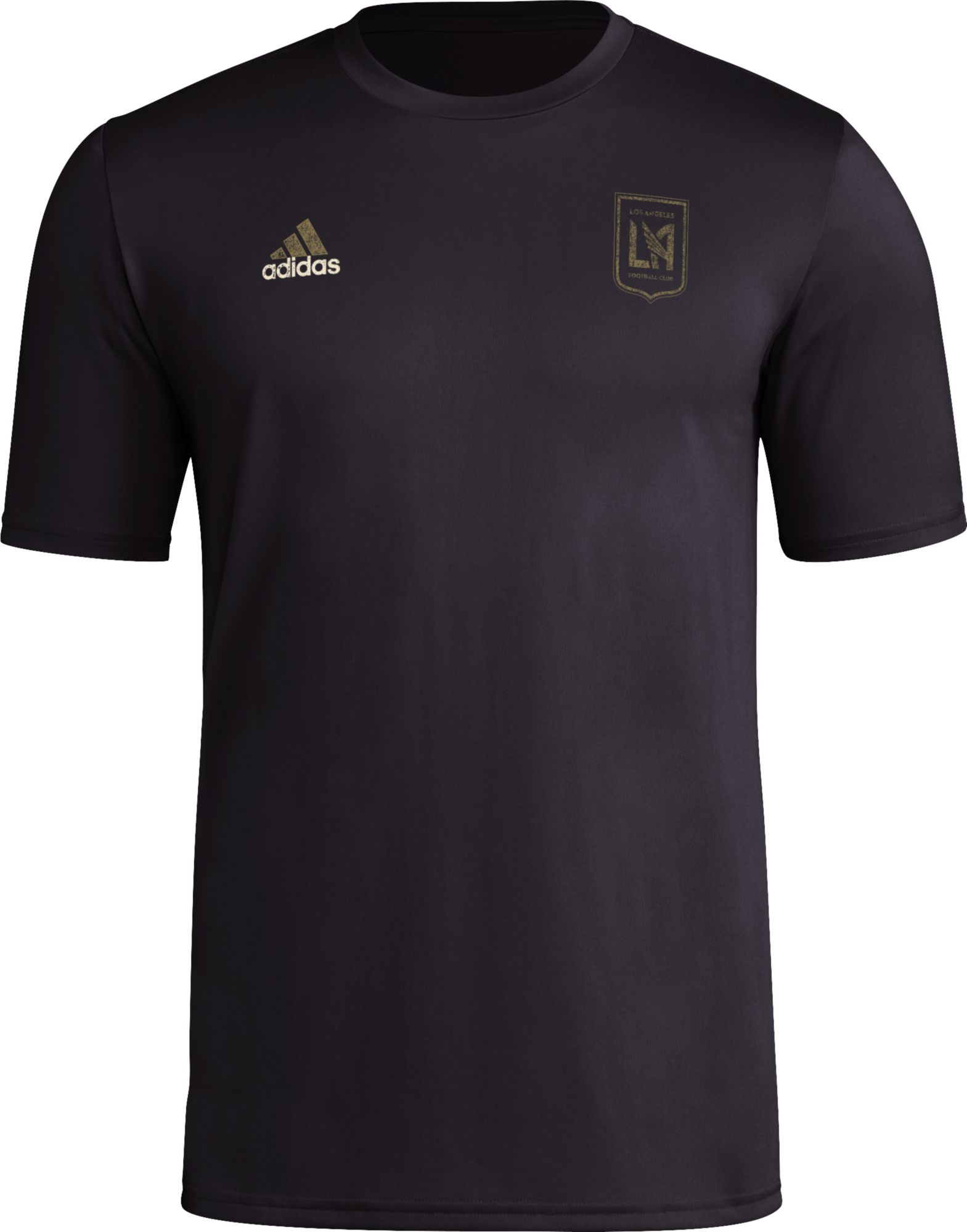 adidas Adult Los Angeles FC 2024 Local Stoic Black T-Shirt product image