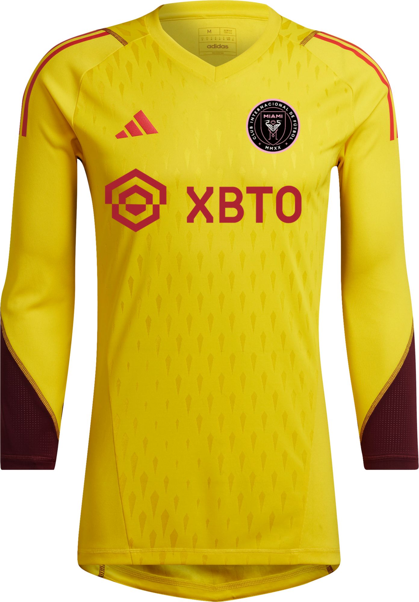 Adidas Inter Miami Cf 23 Yellow Goalkeeper Jersey Big Apple Buddy