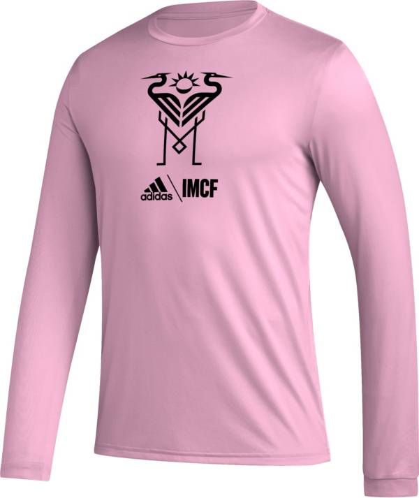 adidas Inter Miami CF Icon Pink Long Sleeve Shirt product image