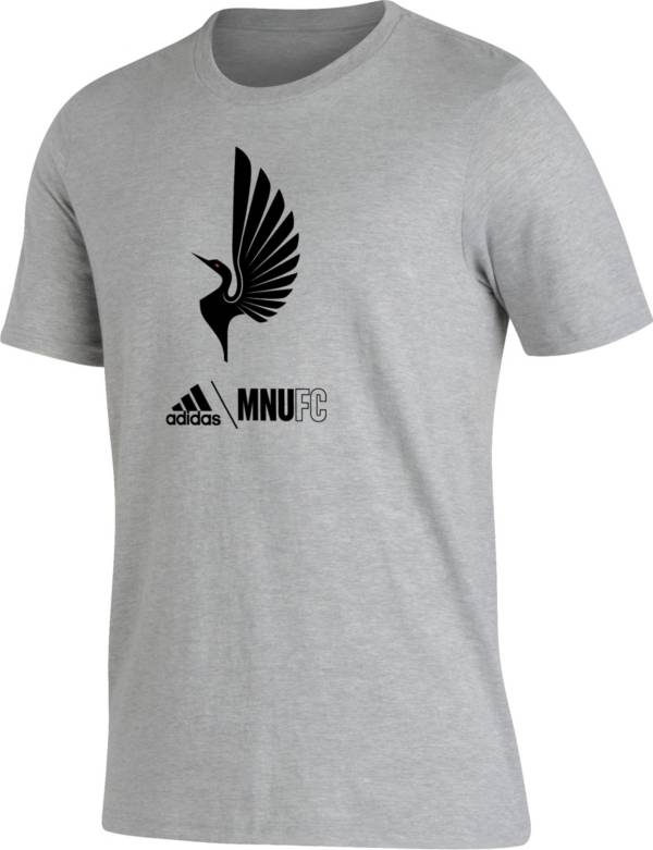 adidas Minnesota United FC Club Icon Grey T-Shirt product image