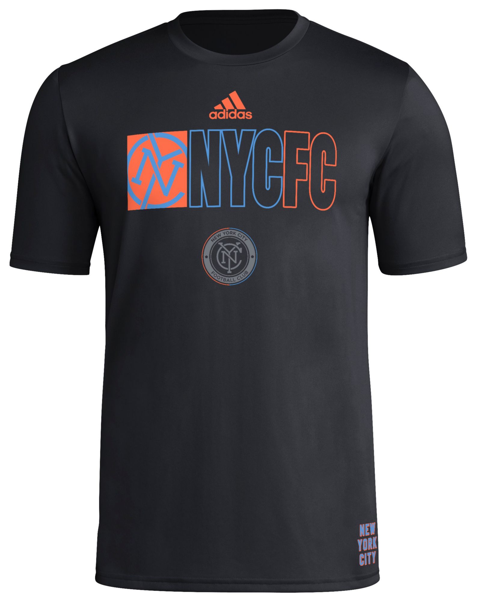 adidas Adult New York City FC 2024 Jersey Hook Black T-Shirt product image