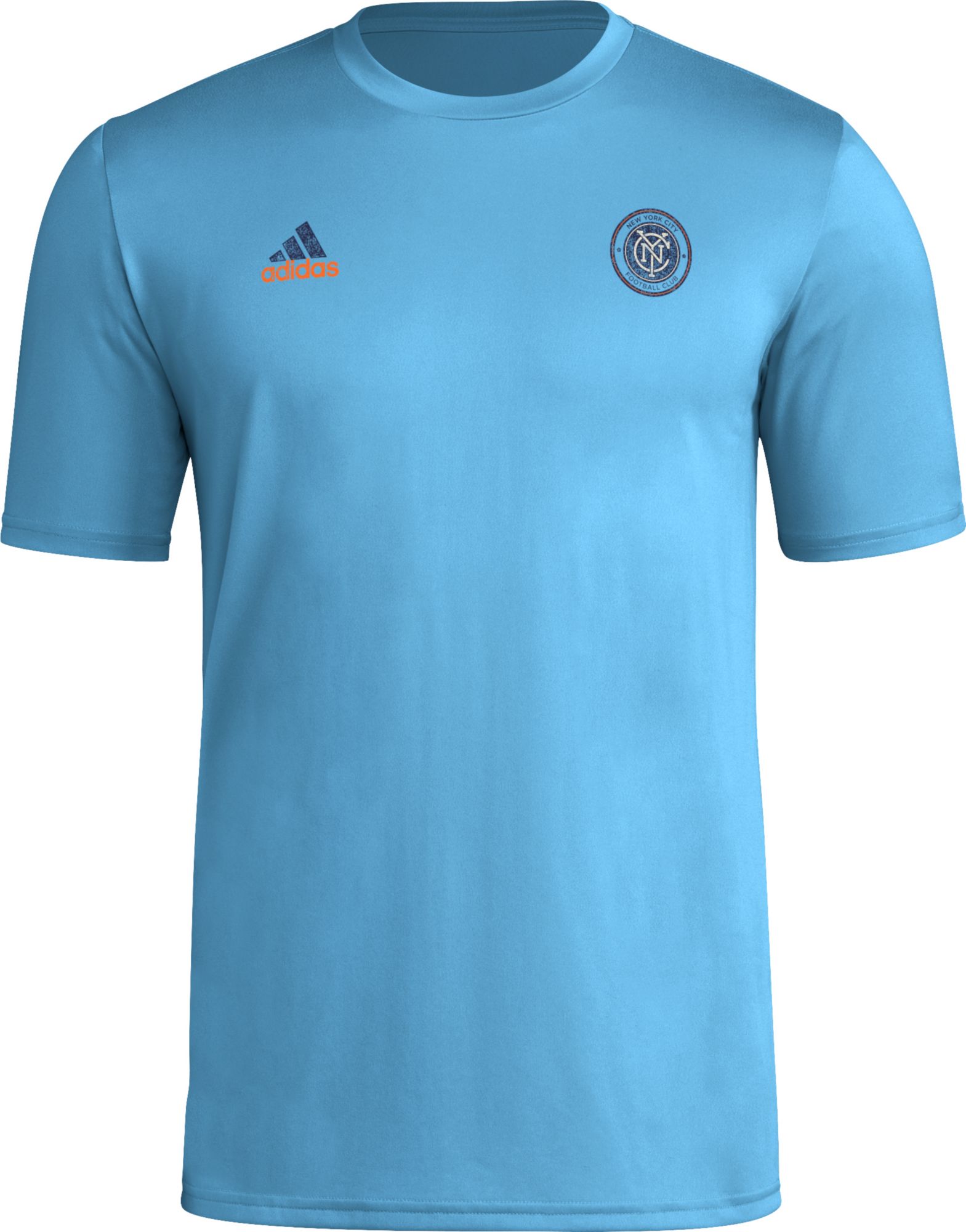 adidas Adult New York City FC 2024 Local Stoic Light Blue T-Shirt product image