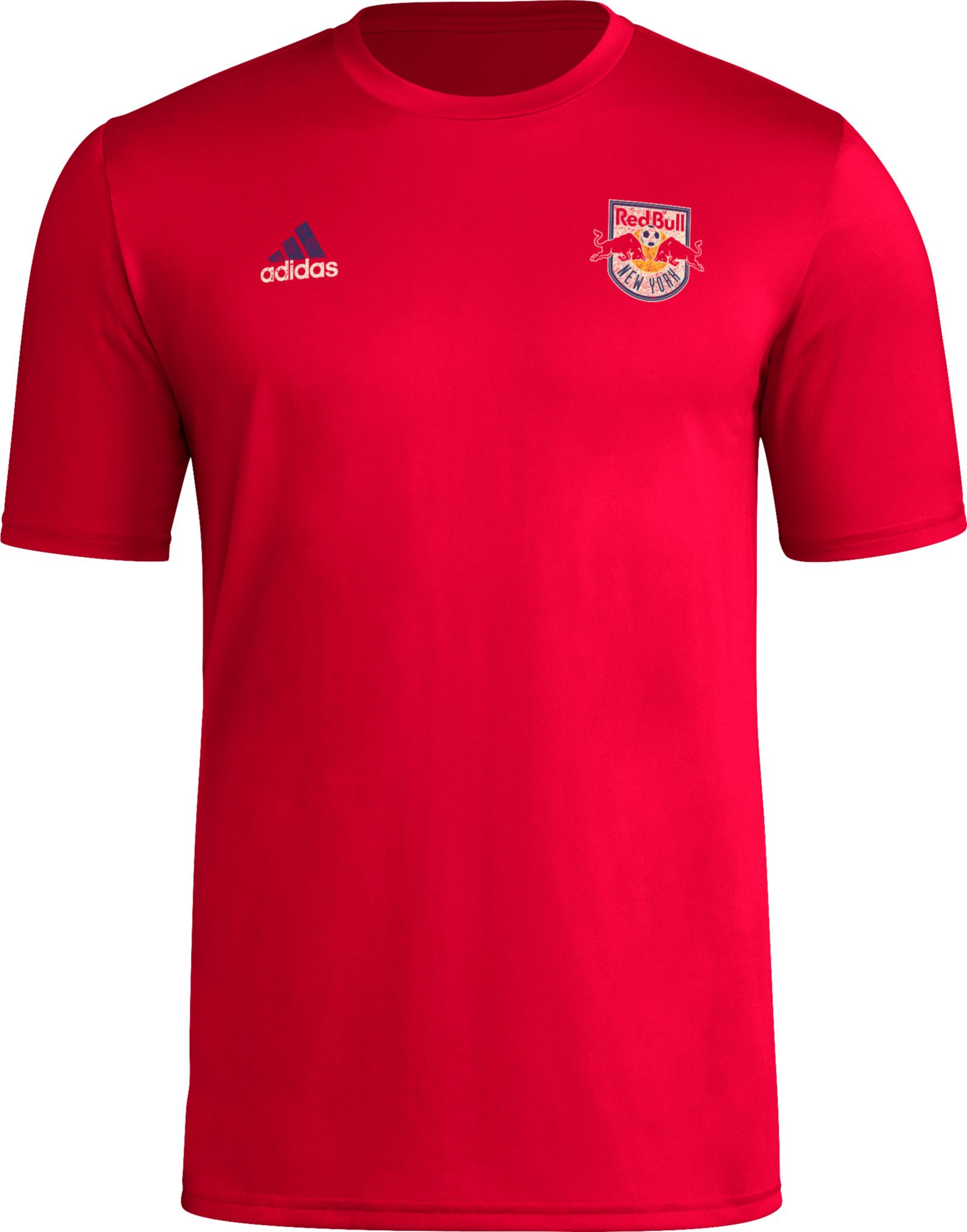 adidas Adult New York Red Bulls 2024 Local Stoic Red T-Shirt product image