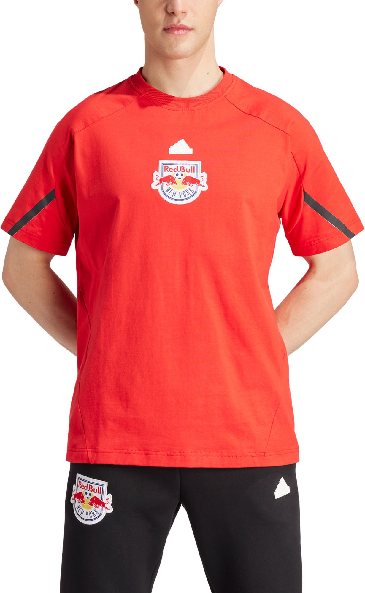 adidas Adult New York Red Bulls 2024 Travel Bright Red T-Shirt product image