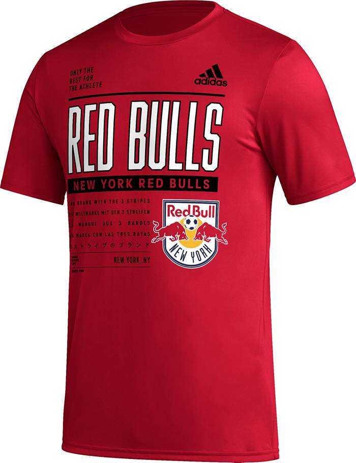  adidas New York Red Bulls 21/22 Home Soccer Jersey (Medium) :  Sports & Outdoors
