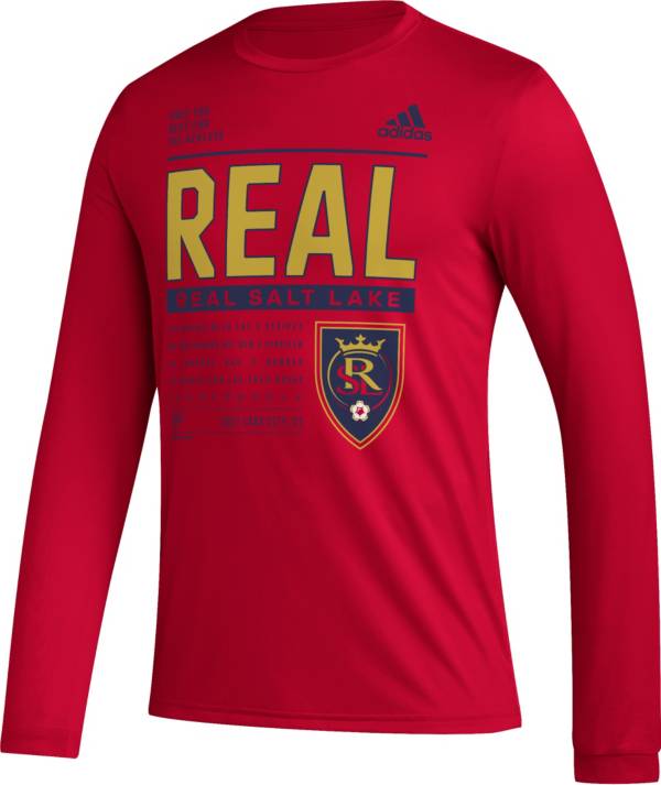 adidas Real Salt Lake DNA Red Long Sleeve Shirt product image