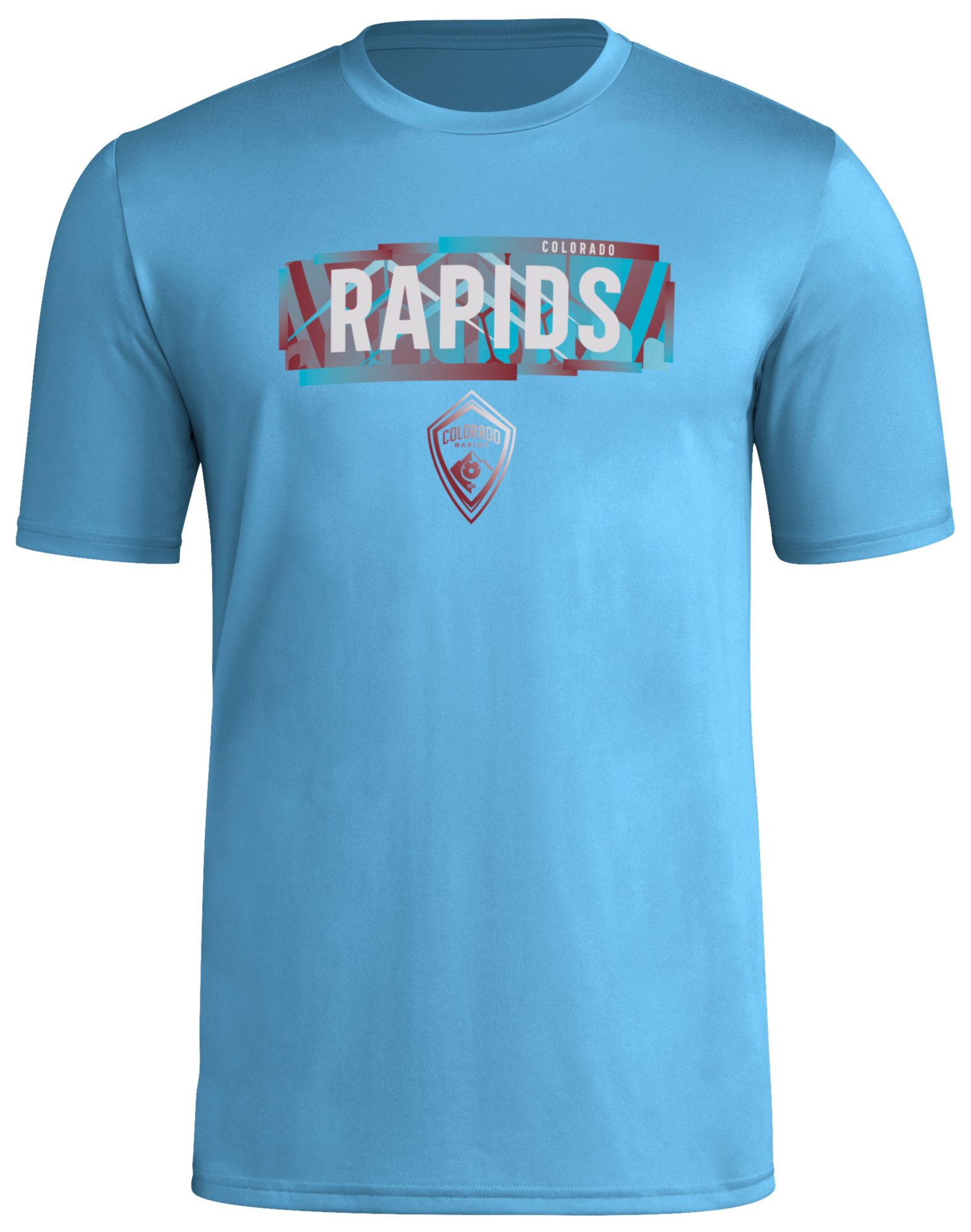 adidas Adult Colorado Rapids 2024 Local Light Blue T-Shirt product image