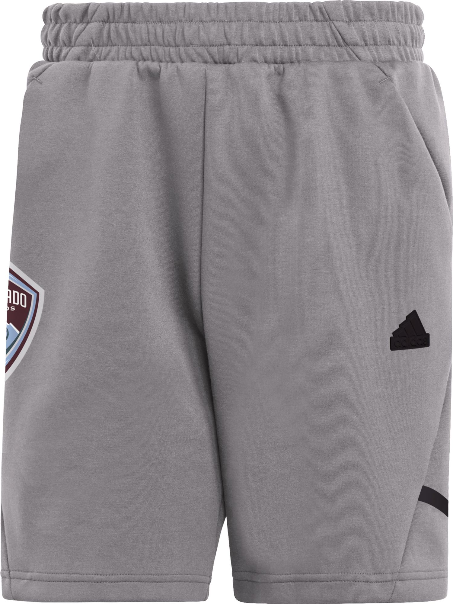 adidas Adult Colorado Rapids 2024 Travel Dark Grey Shorts