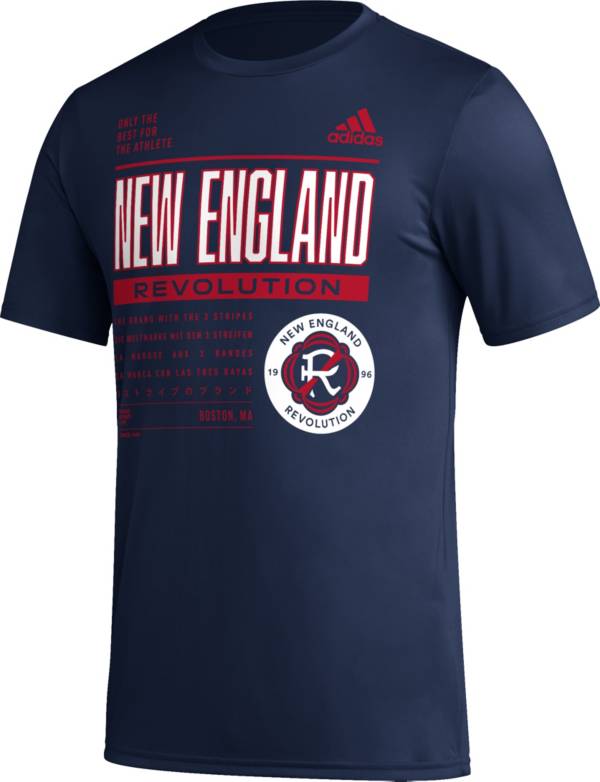 adidas New England Revolution DNA Navy T-Shirt product image