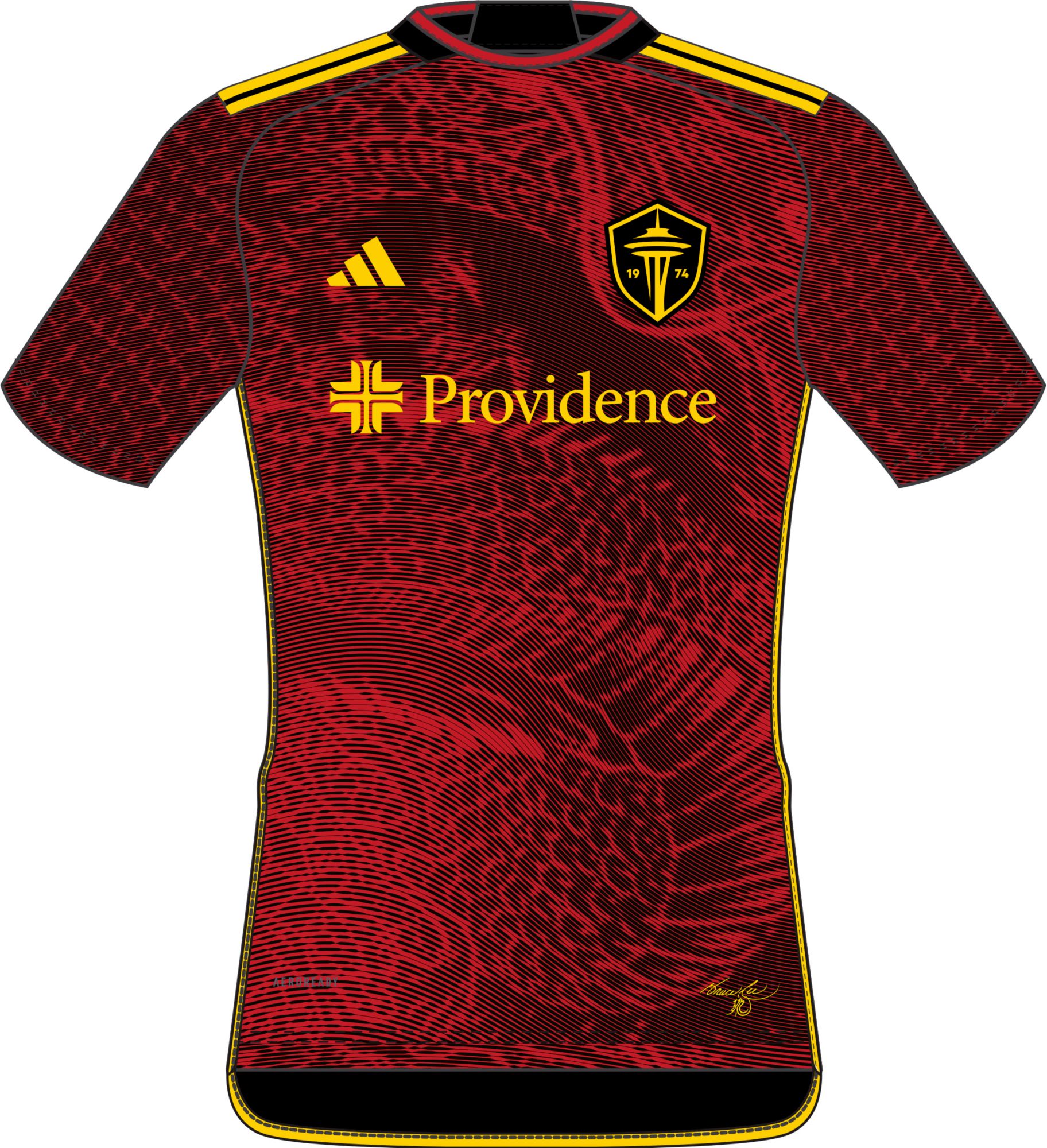 adidas Adult Seattle Sounders 2024 Secondary Replica Jersey product image