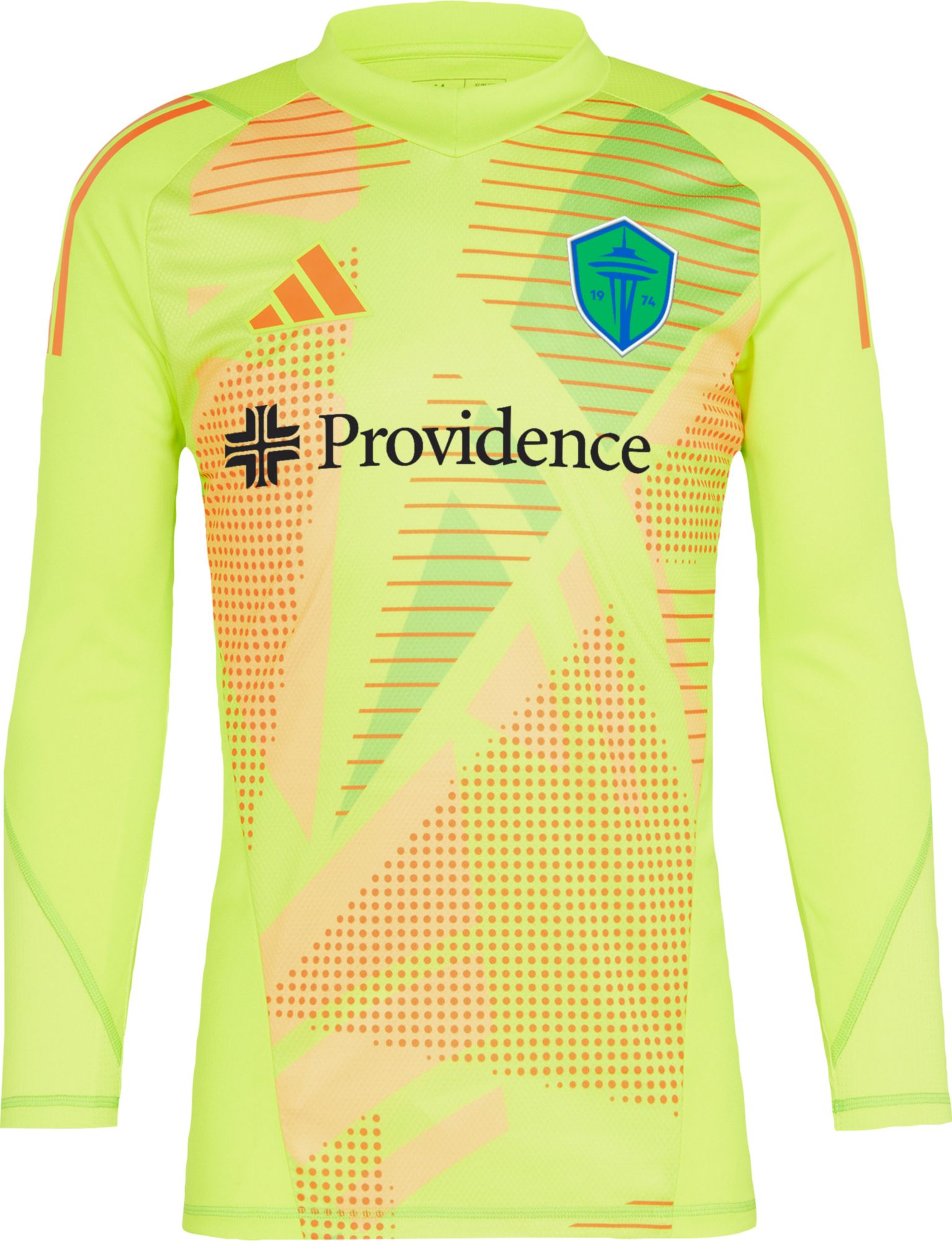 adidas Adult Seattle Sounders 2024 Long Sleeve Goalkeeper Jersey product image