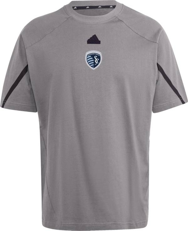 Men's Sporting Kansas City adidas Gray 2023 On-Field Training Jersey