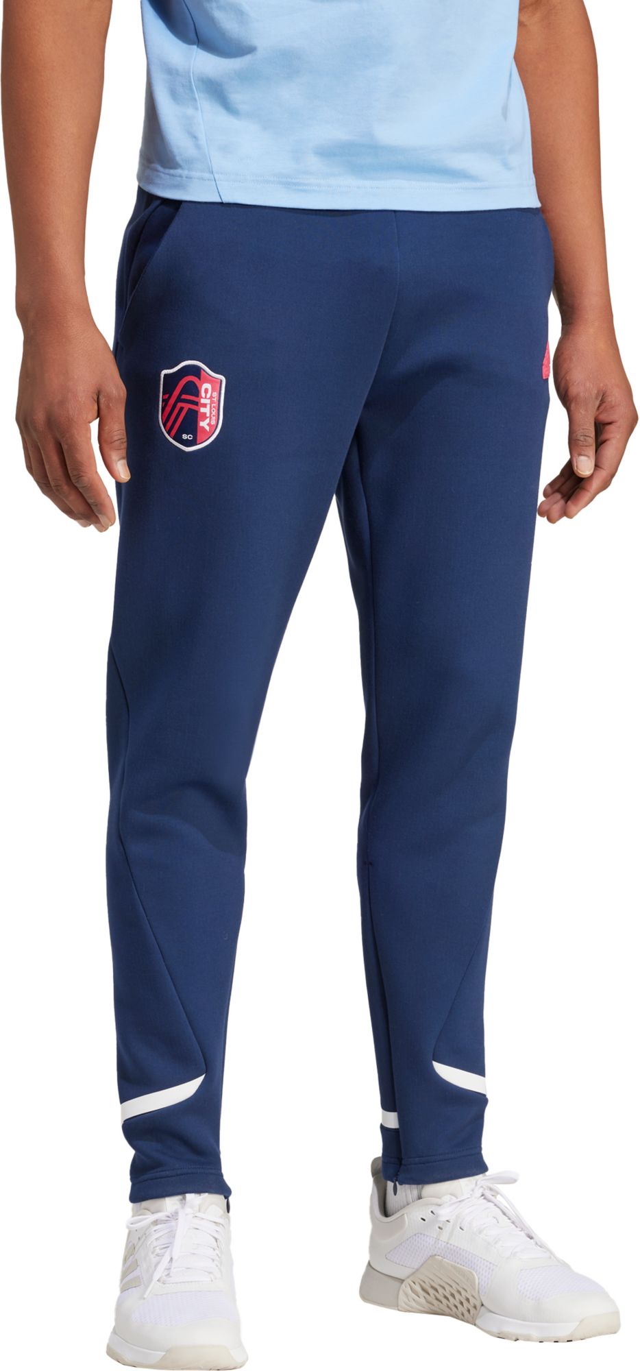 adidas Adult St. Louis City SC 2024 Travel Blue Pants