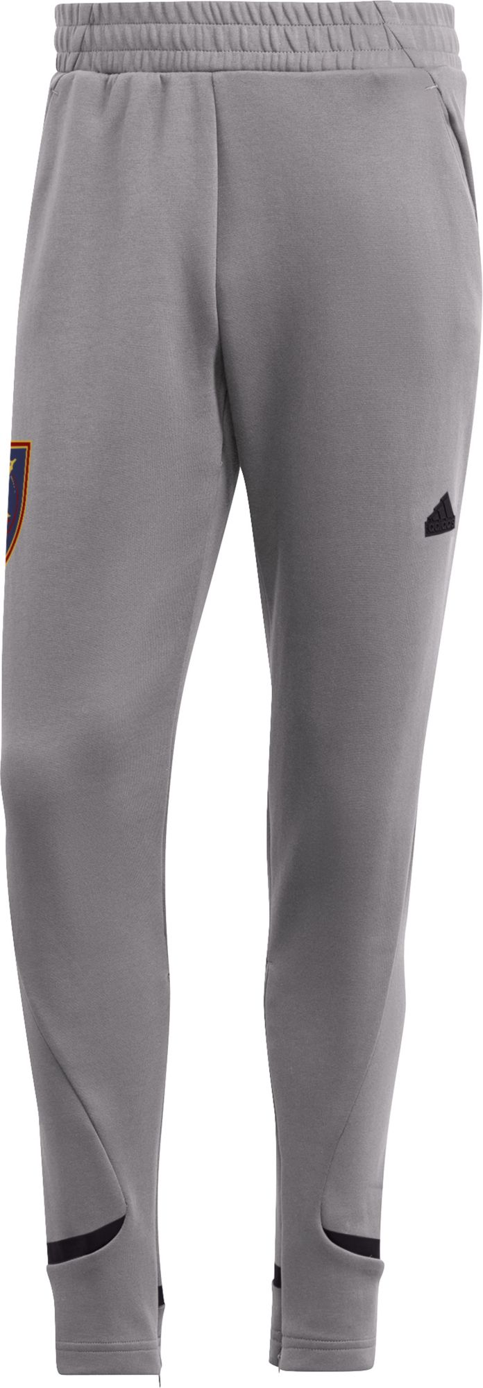 adidas Adult Real Salt Lake 2024 Travel Dark Grey Pants