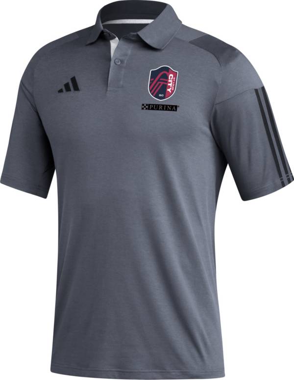 adidas St. Louis City SC '23 Grey Travel Polo product image
