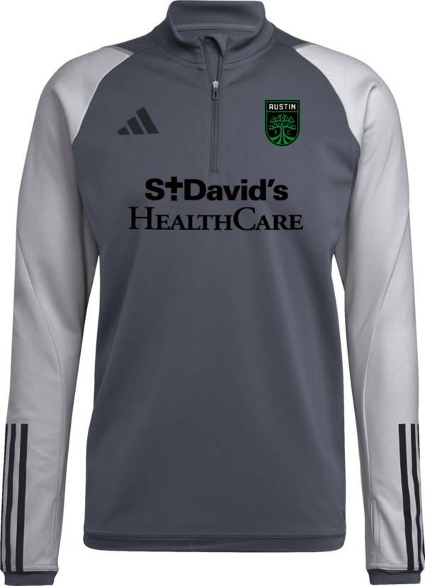 adidas Austin FC '23 Grey Training Quarter-Zip Pullover Shirt product image