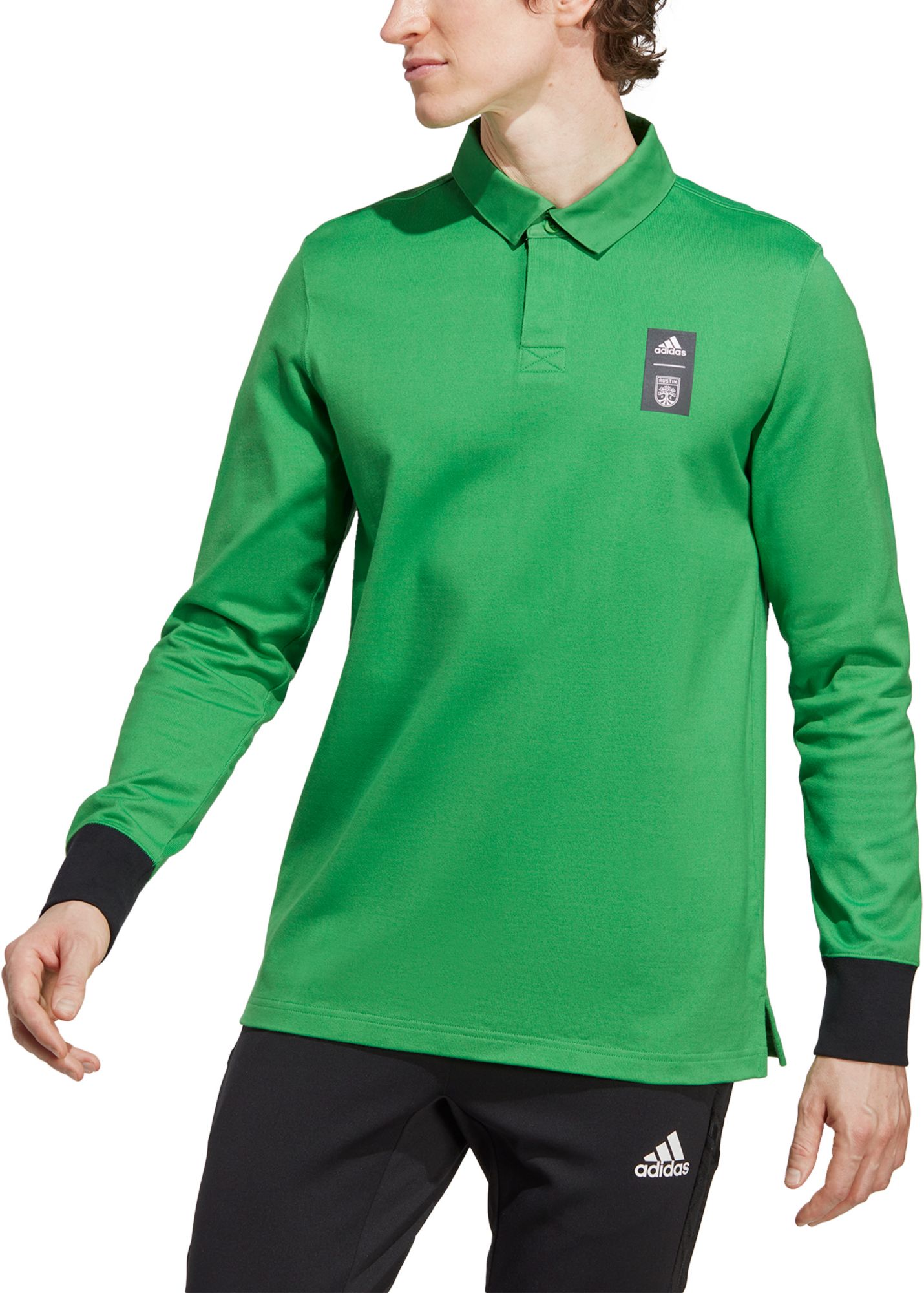 adidas Austin FC '23 Green Travel Polo product image