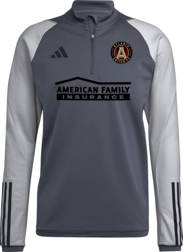 adidas Atlanta United '23 Grey Training Quarter-Zip Pullover Shirt product image