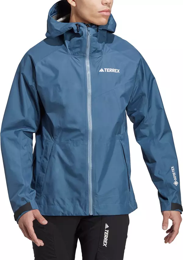 Adidas Terrex Mens Xperior GORE-TEX Rain Jacket