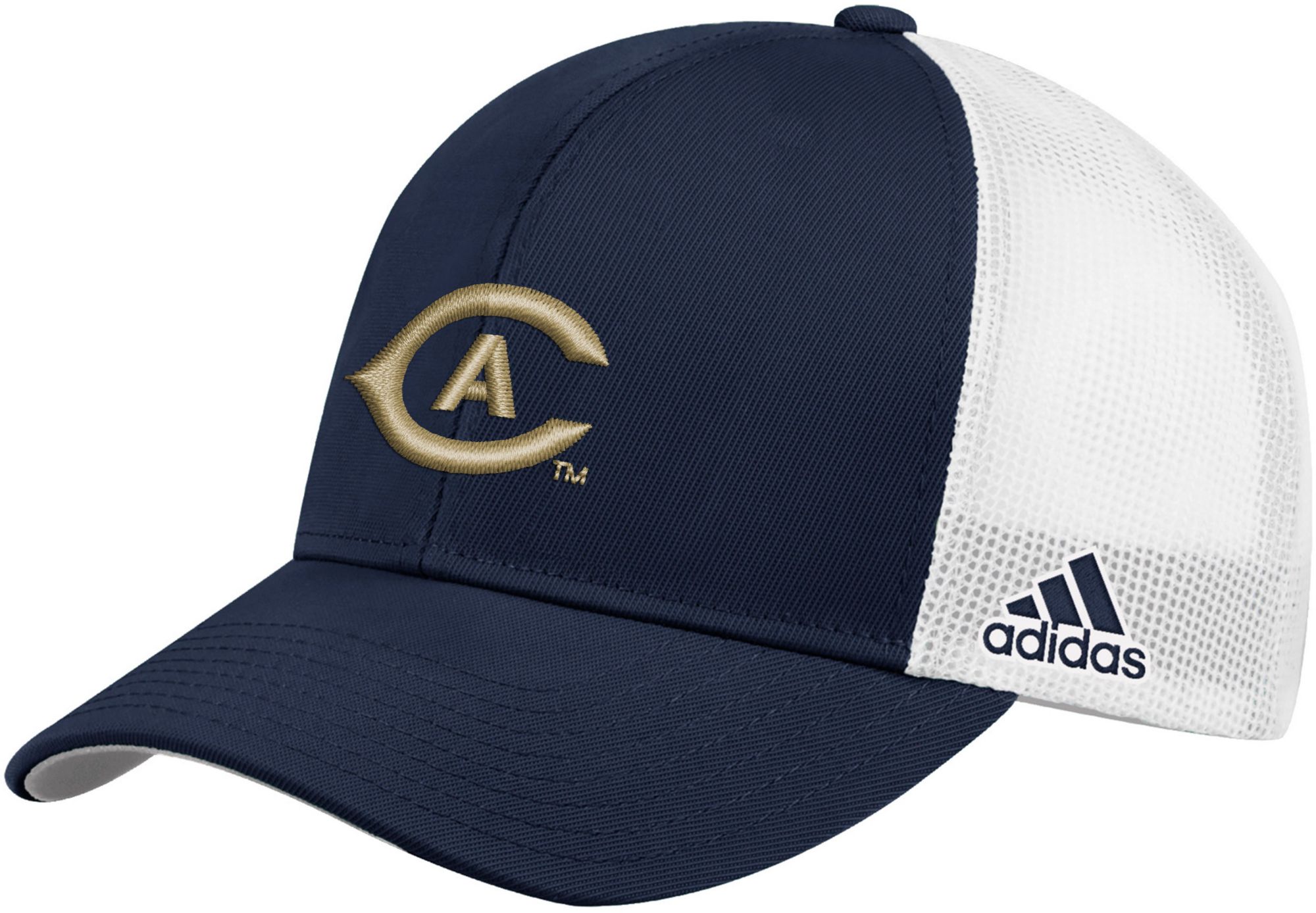 adidas Men's UC Davis Aggies Aggie Blue Structured Adjustable Trucker Hat product image