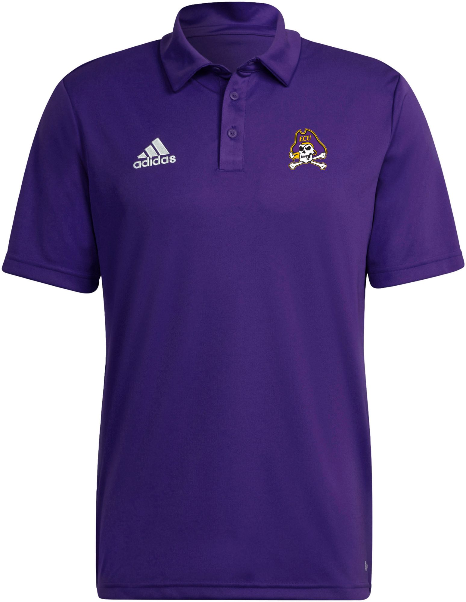 adidas Men's East Carolina Pirates Purple Entrada Polo product image