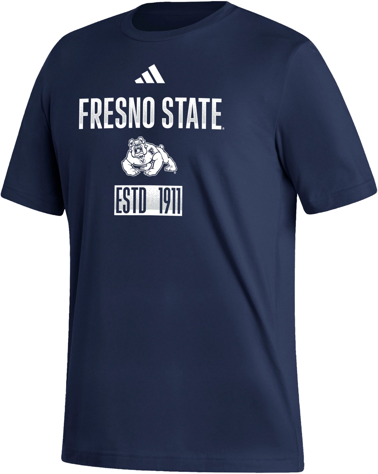 adidas Men's Fresno State Bulldogs Amplifier T-Shirt