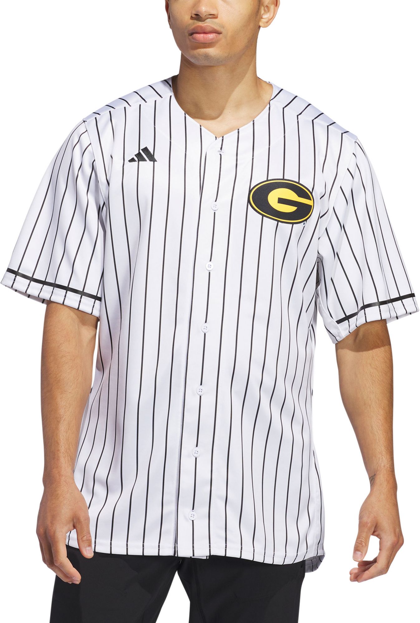 adidas Men's Grambling State Tigers White Replica Baseball Jersey product image