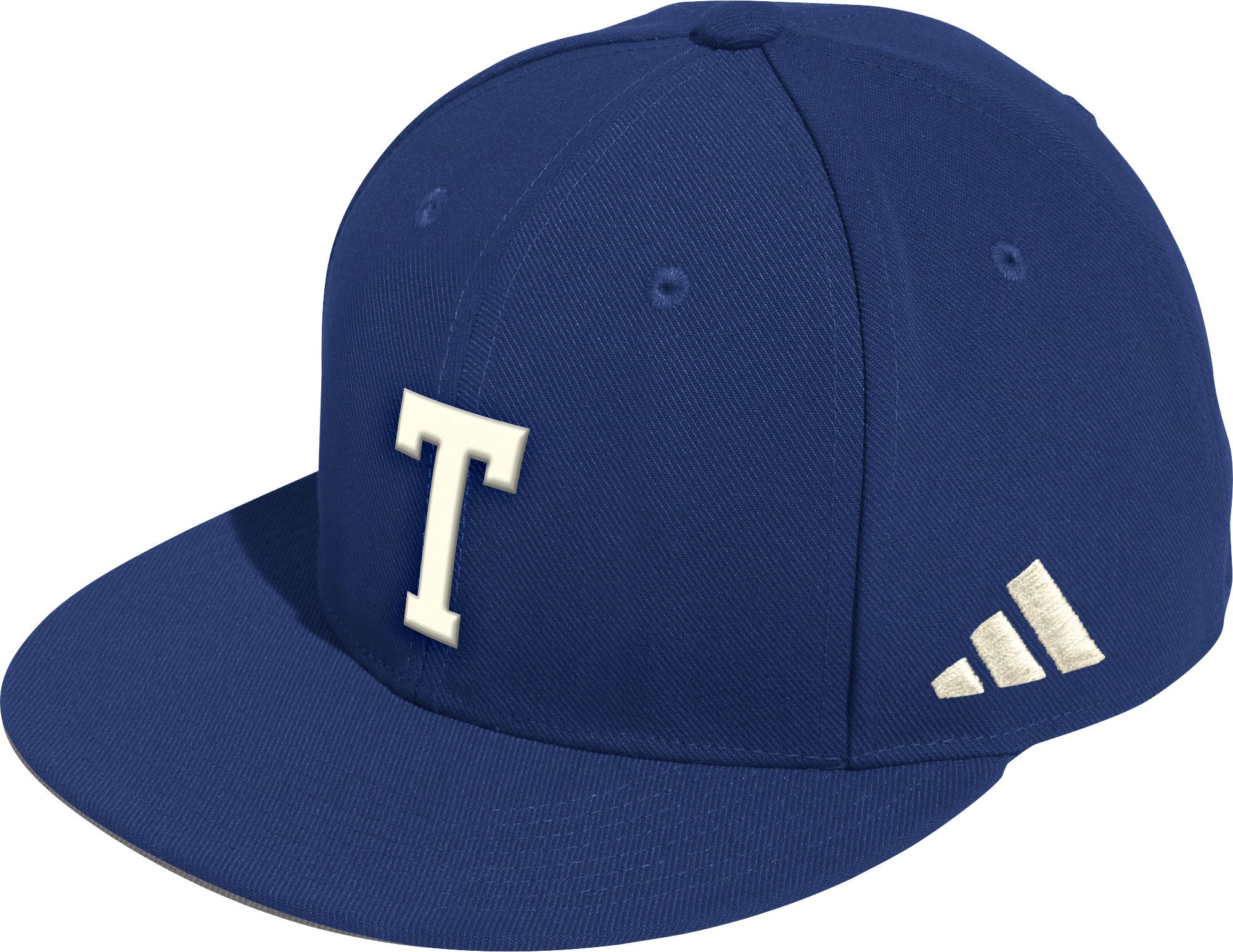 adidas Men's Georgia Tech Yellow Jackets Navy Wool Fitted Hat product image