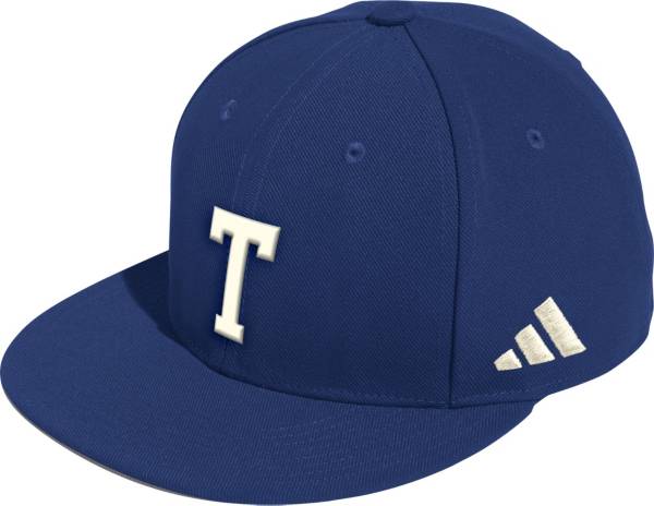 adidas Navy And Gold Georgia Tech Yellow Jackets On-field Baseball Fitted  Hat in Blue for Men