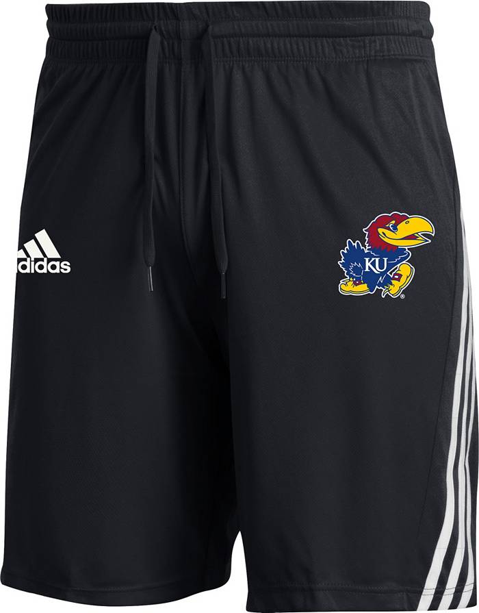 Men's adidas White Kansas Jayhawks Replica Basketball Shorts