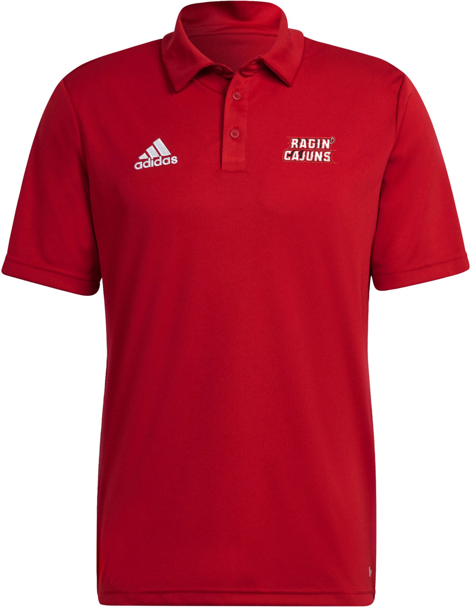 adidas Men's Louisiana-Lafayette Ragin' Cajuns Red Entrada Polo product image