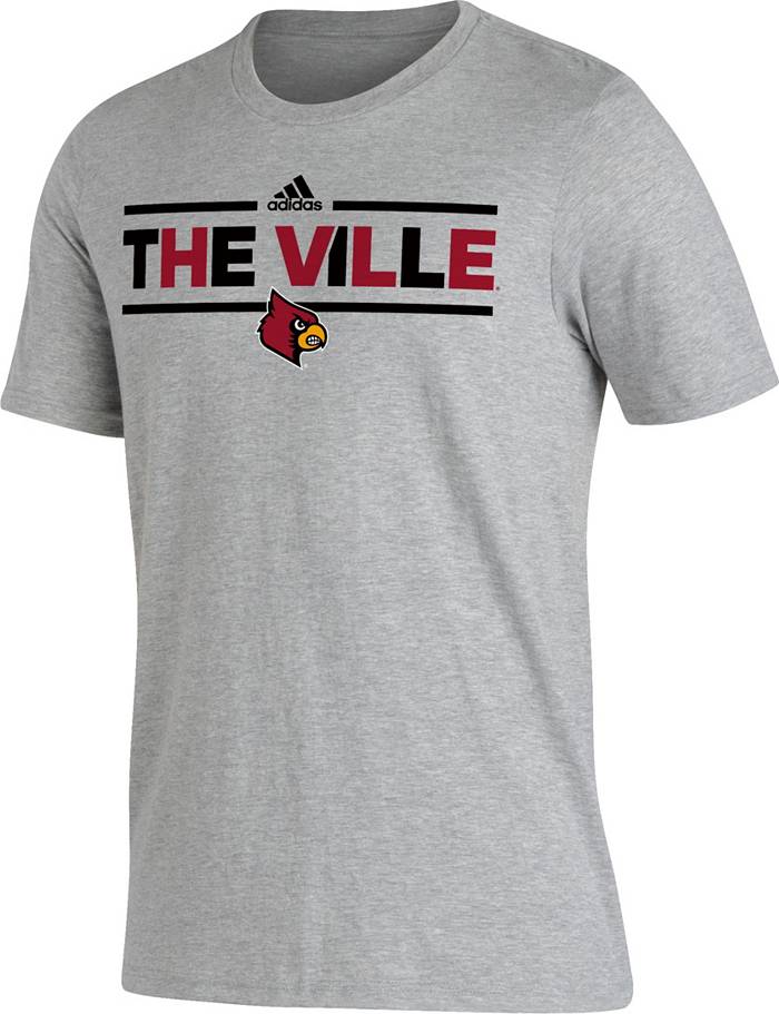 Louisville Cardinals Adidas Ultimate Sideline Gridiron Performance Long  Sleeve T Shirt