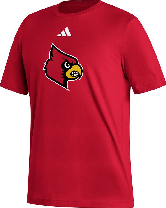 Women's Red Louisville Cardinals Spirit Jersey Oversized T-Shirt