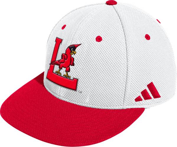 adidas Men's White, Black Louisville Cardinals On-Field Baseball Fitted Hat  - Macy's